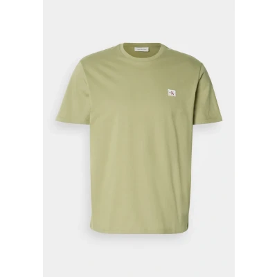 Afbeelding van Calvin Klein Jeans Badge 30S Classic TEE Tshirt basic, Heren, Maat: Large, Cedar