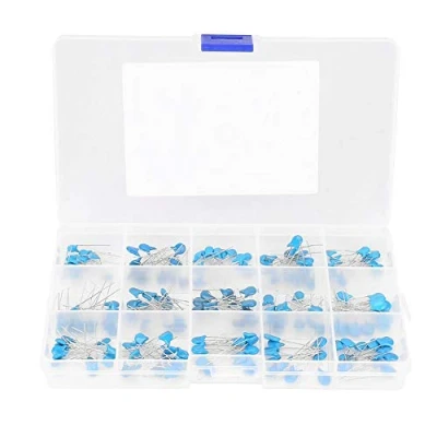 Afbeelding van 180 stks 1KV DIP Hoogspanning Keramische Condensator Assortiment Kit 15 Waarden 100pF 150pF 220pF 330pF 470pF 560pF 680pF 820pF 1000pF 1500pF 2200pF 3300pF 4700pF 6800pF 10000 pF