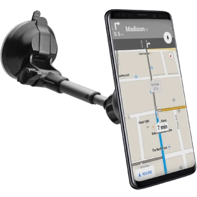Afbeelding van SBS mobile Zuignap Telefoonhouder voor in de auto 360 draaibaar