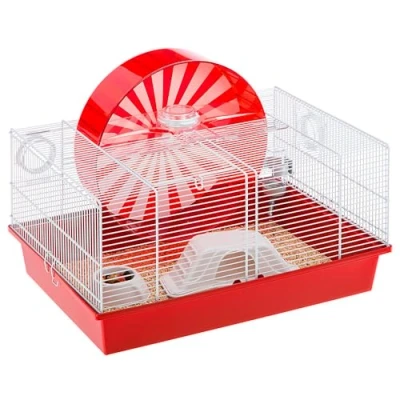 Afbeelding van Ferplast Coney Island Hamsterkooi met groot wiel, incl. accessoires