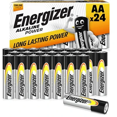 Afbeelding van Energizer AA Batterijen, Alkaline Power, 24 Stuks (Amazon Exclusive)