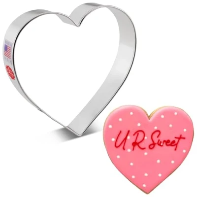 Afbeelding van Ann Clark Cookie Cutters Heart Cutter, 4&quot;