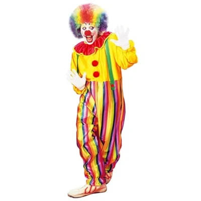 Afbeelding van Clown &amp; Nar kostuum Funny Circus Man Small Carnaval Verkleedkleding