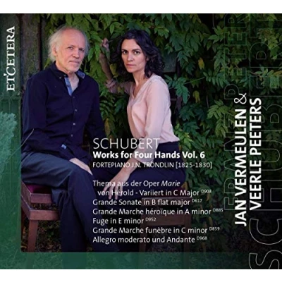 Afbeelding van Jan Vermeulen &amp; Veerle Peeters Schubert: Works For 4 Hands Vol. 6 (CD)