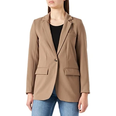 Afbeelding van Object Blazer van OBJSIGRID L/S NOOS, Fossil, 42