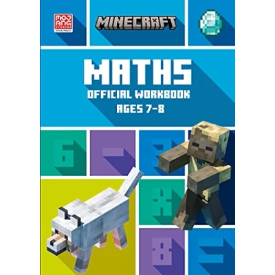 Afbeelding van Minecraft Maths Ages 7 8: Official Workbook