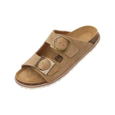 Afbeelding van Palado Elaha Corda Muiltjes, Dames, Maat: 37, Beige Leer