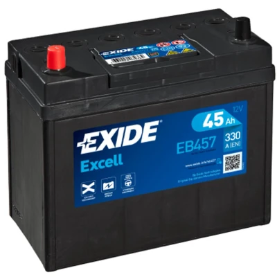 Afbeelding van Exide EB457 Excell 12V 45Ah Zuur Auto Accu 3661024034364