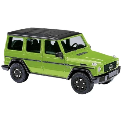 Afbeelding van Busch 51473 H0 Auto Mercedes Benz G klasse Edition 35 groen