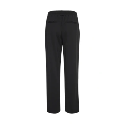 Afbeelding van Kaffe Straight Broek, Dames, Maat: Small, Black deep
