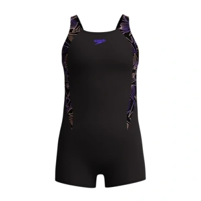 Afbeelding van Speedo HyperBoom Splice badpak voor meisjes, Bright Peach, 5 6 jaar