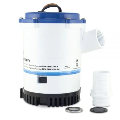 Afbeelding van Albin Pump Bilgepomp Heavy Duty 1750 GPH 12 24V Geschikt voor 24 volt