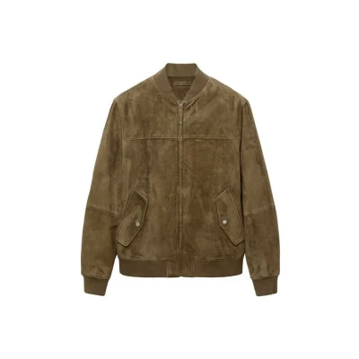 Afbeelding van Mango Bomberjacks, Heren, Maat: Large, Khaki
