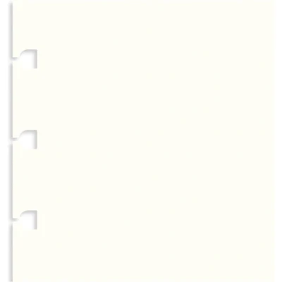 Afbeelding van Filofax Navulling Pocket Blank 14 X 9 Cm Papier Wit 32 Stuks