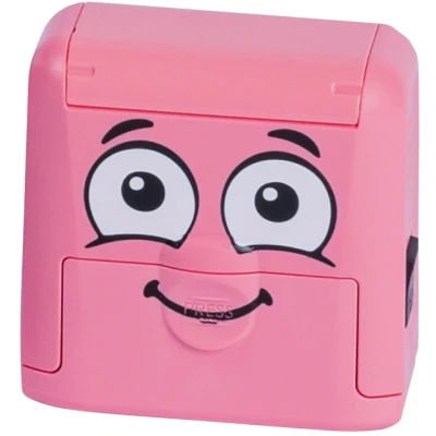 Afbeelding van colop Textielstempel my marky met voucher roze