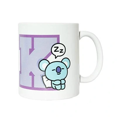 Afbeelding van Grupo Erik Mok Bt21 Koya Junior 300 Ml Keramiek Wit/paars