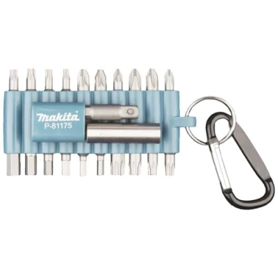Afbeelding van Makita P 81175 22 delige professionele torx / kruis 1/4&#039;&#039; adapter schroef bitset