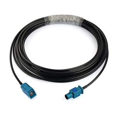 Afbeelding van Bingfu Fakra Z Female to Male Vehicle Aerial Antenna Extension Cable 5m for Car Stereo Android Head Unit GPS Navigation FM AM Radio Sirius XM Satellite 4G LTE TEL Telematics Bluetooth Module