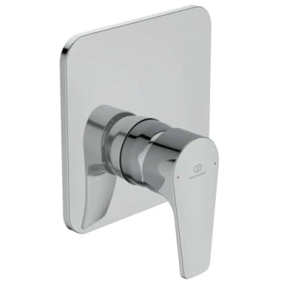 Afbeelding van Ideal Standard Cerafine D, eengreepsmengkraan voor inbouwdouche, wegwerp, buitendelen, verchroomd