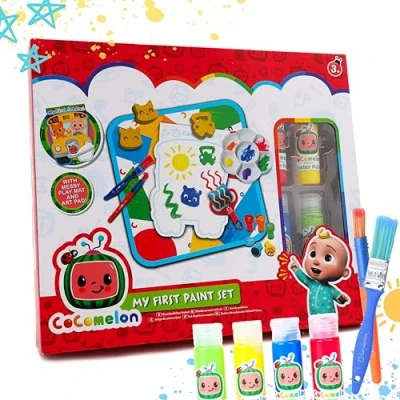Afbeelding van Toyland® Cocomelon My First Messy Play Paint Set Leuk en creatief spel Toys