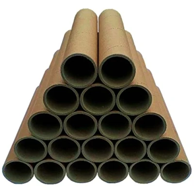 Afbeelding van Elix Knutselrollen, 10 25 cm, ronde kartonnen kokers, knutselbuizen, papierrollen, bruin verpakken, decoreren, modelbouw, creatief knutselen, cm / 20 stuks