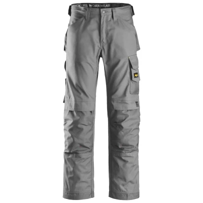 Afbeelding van Snickers 3314 Canvas+ Werkbroek Grijs/Grijs