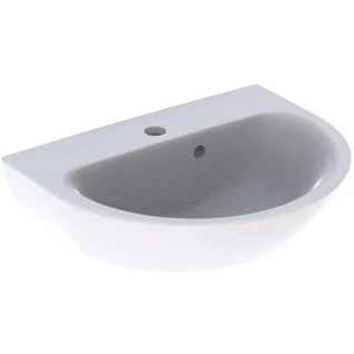 Afbeelding van Geberit Renova wastafel wit KeraTect (50 x 40 cm) 1 kraangat, met