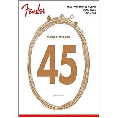 Afbeelding van Fender Strings Acoustic 8060 45 100 Phosphor Bronze, Longscale Akoestische basgitaarsnaren
