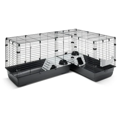 Afbeelding van Savic kooi voor kleine dieren Cubix Corner 148/100x50x63,5cm Kooien