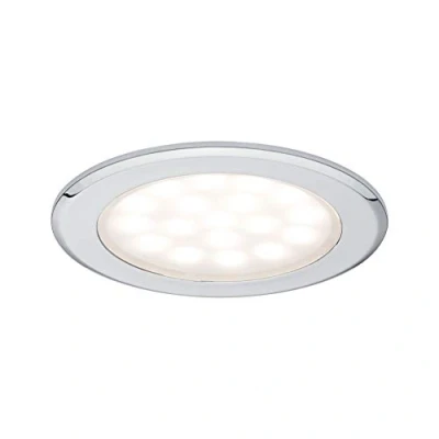 Afbeelding van Paulmann 99920 LED inbouwlamp Set van 2 stuks vast ingebouwd 5 W Chroom (glanzend)