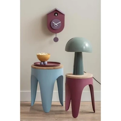 Afbeelding van Leitmotiv Kruk Double Funky Zachtblauw Ø24cm Scandinavisch