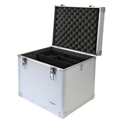 Afbeelding van HMF 14802 02 poetsdoos, aluminium opbergdoos, universele koffer, 41 x 33 36 cm