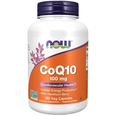 Afbeelding van NOW Foods COQ10 100mg (180 capsules)