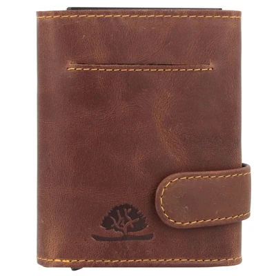 Afbeelding van Greenburry Vintage Original RFID Portemonnee, Heren, Maat: One Size, Braun