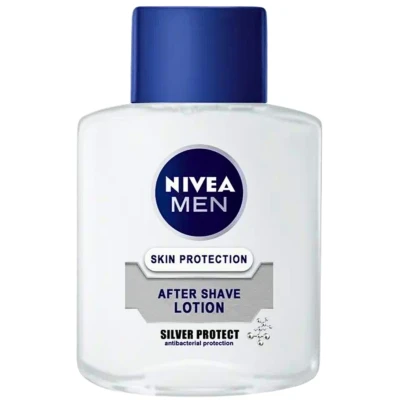 Afbeelding van Nivea After Shave Balsam Silver Protect met antibacterieel effect 100ml