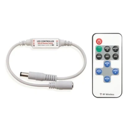 Afbeelding van Mini LED dimmer 1 kanaal met RF afstandsbediening Vellight