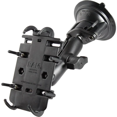 Afbeelding van Quick Grip™ klemhouder smartphones met zuignapset RAM B 166 PD3