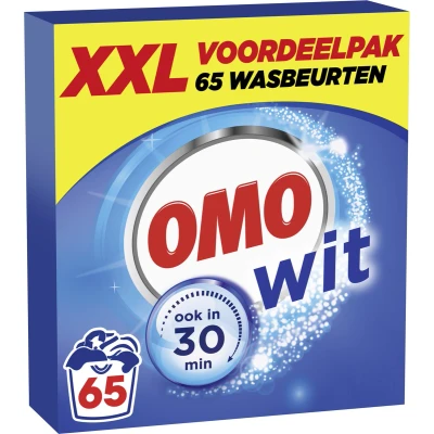 Afbeelding van OMO Waspoeder Wit 65 Wasbeurten
