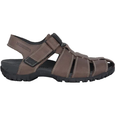 Afbeelding van Mephisto Basile heren sandaal grijs maat 41 (EU) 7.5 (UK)