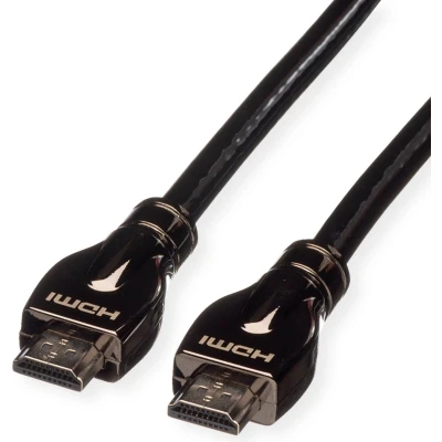 Afbeelding van ROLINE HDMI Ultra HD Kabel met Ethernet, M/M, zwart, 20 m