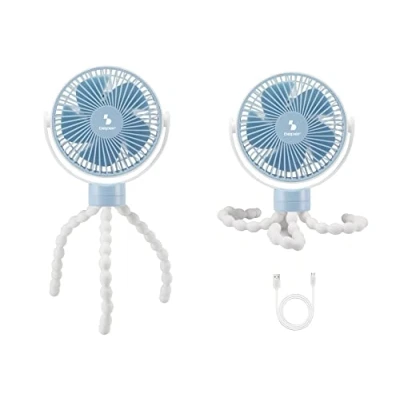 Afbeelding van Beper Draagbare Ventilator Statiefventilator Handventilator Tafelventilator Wit