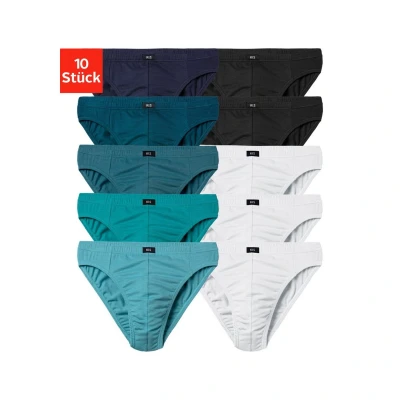 Afbeelding van H.I.S 10ER PACK NEU Slip hellblau hellpetrol petrol dunkelpetrol navy weiß schwarz, Heren, Maat: 10XL