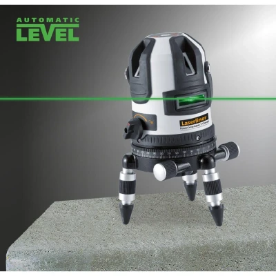 Afbeelding van Laserliner PowerCross Laser 5 combi groen en rood 057.300L