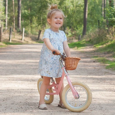Afbeelding van Bandits &amp; Angels loopfiets Retro Rider roze 2,5 jaar meisjes metaal