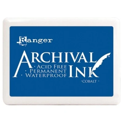 Afbeelding van Ranger Archival Ink Jumbo Pad Cobalt (A3P56751)