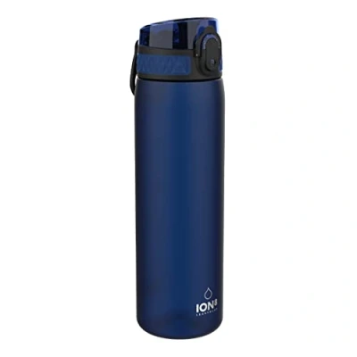Afbeelding van Ion8 Lekvrije Slanke Waterfles, BPA vrij, Marine