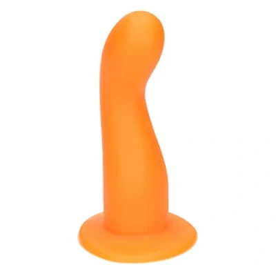 Afbeelding van Ylva &amp; Dite Leda Siliconen G spot / Prostaat dildo Made in Holland Oranje