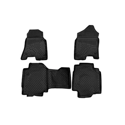Afbeelding van 3D rubber matten element Maatwerk vloermatten DODGE Ram 1500 Quad Cab 2019 pick up of the USA 4 stuks (excl. Classic)