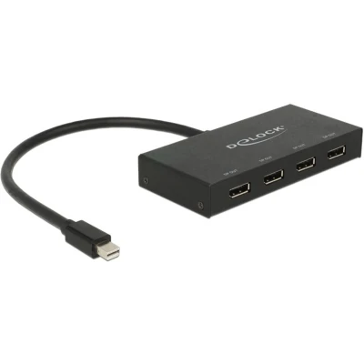 Afbeelding van Delock Displayport 1.2 Splitter 1 x mini in &gt; 4 Display