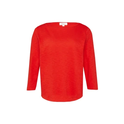 Afbeelding van s.Oliver MIT 3/4 ÄRMELN Longsleeve, Dames, Maat: 34, Rot